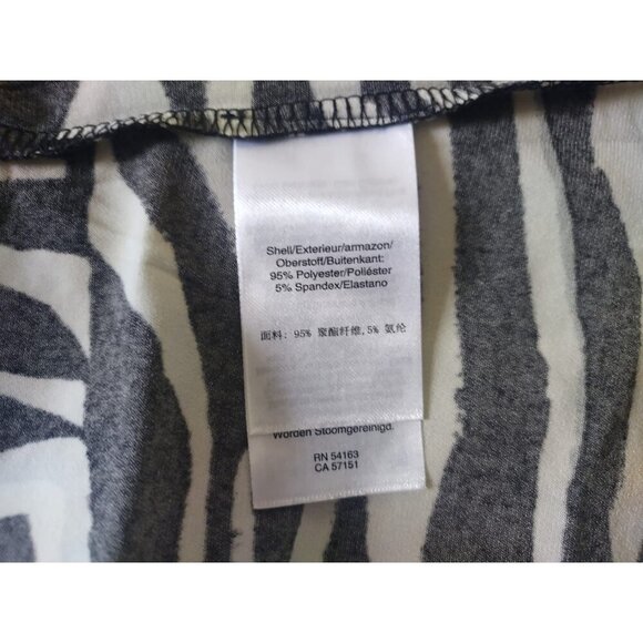 DKNY Women's Zebra Print Polyester Spandex Tank Top, Medium, NWT. - Picture 4 of 9